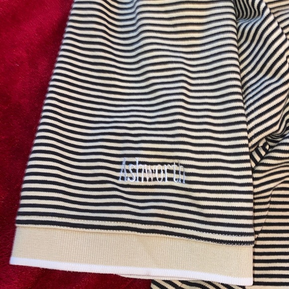 Vintage Ashworth Stripped Polo - Picture 3 of 4